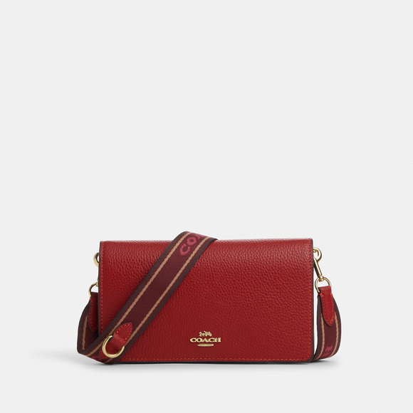 NWT Coach Outlet Anna Foldover Clutch Crossbody - Picture 1 of 6